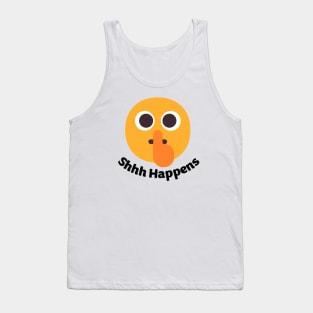 Librarian Shhh Happens Tank Top